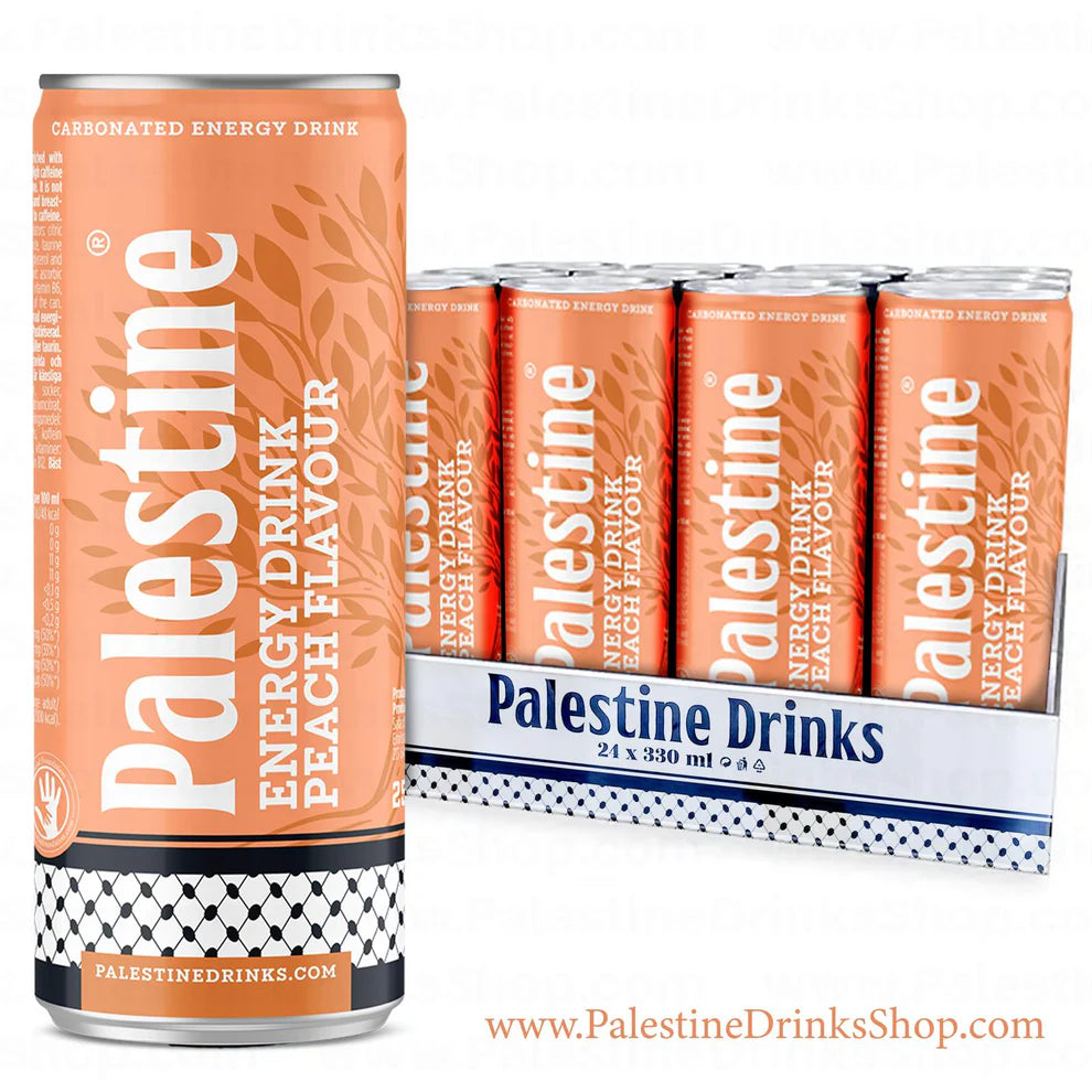Palestine Drinks - Energy Pêche 25cl